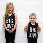 From Zion T-Shirt | Big Love - Green Hearts Pink