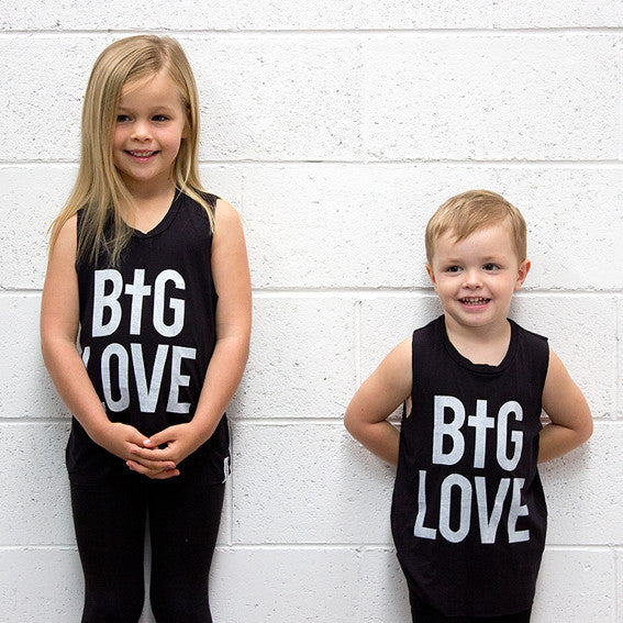 From Zion T-Shirt | Big Love - Green Hearts Pink