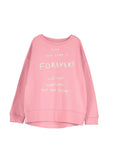 Beau Loves Relaxed Fit Sweater | Love Forever - Green Hearts Pink