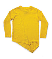 Nununu Penguin Shirt | Dusty Yellow - Green Hearts Pink
