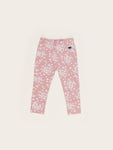 Huxbaby Floral Leggings | Dusty Rose