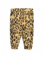 Mini Rodini Basic Leggings | Leopard - Green Hearts Pink