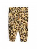 Mini Rodini Basic Leggings | Leopard - Green Hearts Pink