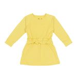Moi Play Dress | Yellow - Green Hearts Pink