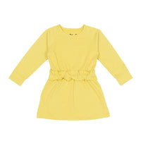 Moi Play Dress | Yellow - Green Hearts Pink
