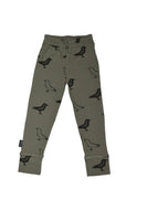 Moi Leggings | Moss - Green Hearts Pink