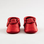 Freshly Picked Moccasins | No Place Like Home - Green Hearts Pink
