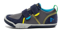 Plae Ty Sneakers | Navy + Steel - Green Hearts Pink