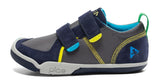 Plae Ty Sneakers | Navy + Steel - Green Hearts Pink